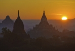 Sunrise over ancient Bagan, Myanmar. Photo by javarman3/ istockphoto.