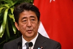 Japanese Prime Minister Abe Shinzo. Photo by AFP