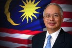 Incumbent Malaysia president Najib Razak.