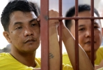Inmates at Quezon City jail, Philippines. Photo by Noel Celis/AFP.  