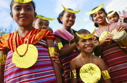 Young Timorese celebrate international peace day. Photo by UN Photo on flickr.